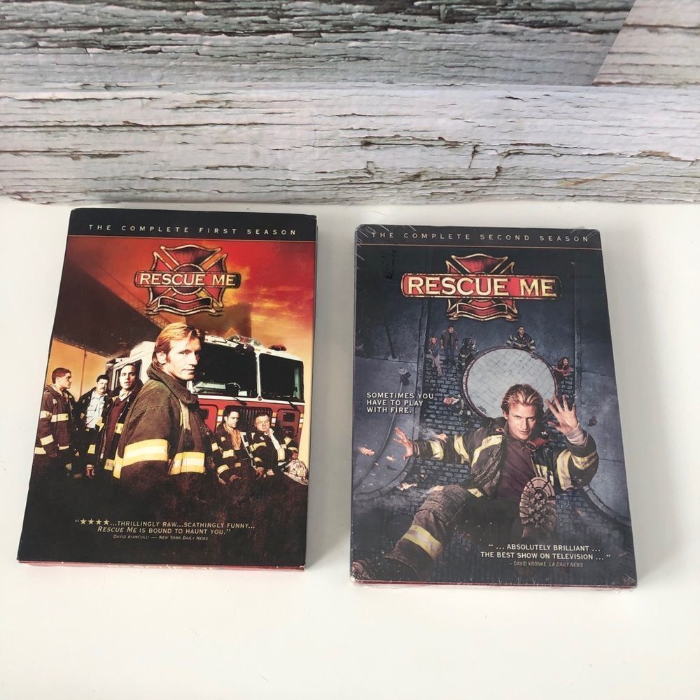 Rescue Me The Complete First and Second Season's on DVD Box Sets series